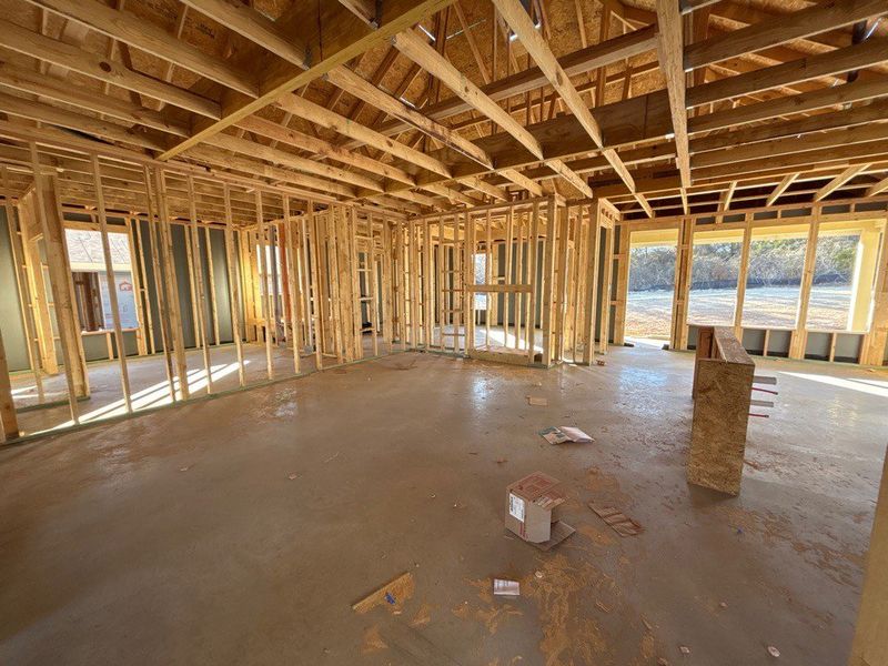 In-progress construction of a new home in Waterford Park, Weatherford, TX (Image 9).