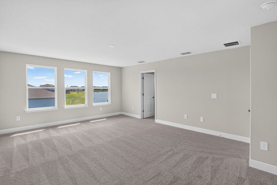 Spacious, unfurnished interior of a new home in Crosswind Ranch, Parrish (Image 13). Spacious, unfurnished interior of a new home in Crosswind Ranch, Parrish (Image 13).