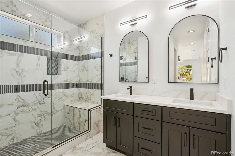 Furnished interior view inside a new home in , Denver (Image 12).