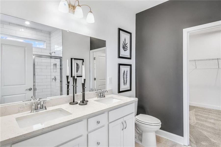 Furnished interior view inside a new home in Sun City Peachtree, Griffin (Image 11).
