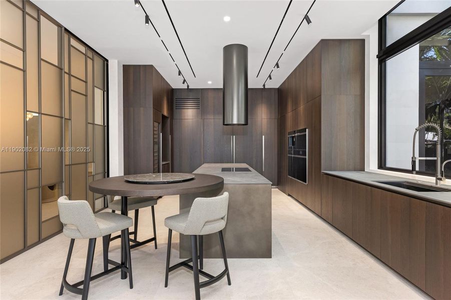 Furnished interior view inside a new home in , Miami Beach (Image 32). Furnished interior view inside a new home in , Miami Beach (Image 32).