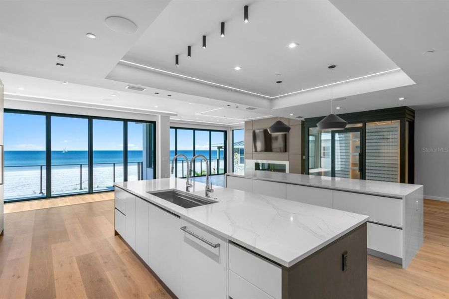 Furnished interior view inside a new home in , Indian Rocks Beach (Image 37).