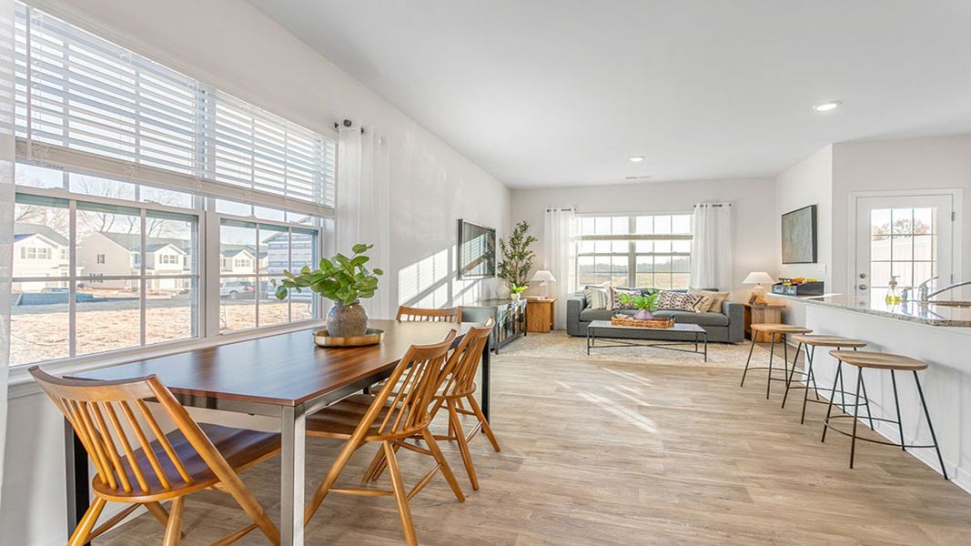 Furnished interior view inside a new home in Henley Ridge, Graham (Image 4).