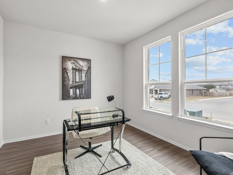 Furnished interior view inside a new home in Royal Crest, San Antonio (Image 9).