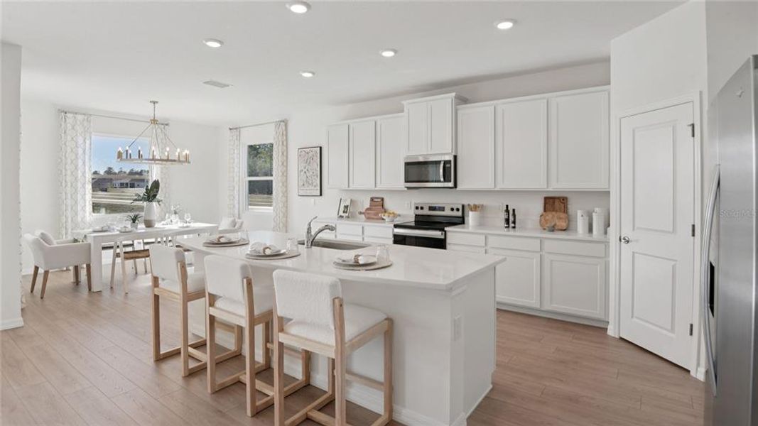 Furnished interior view inside a new home in Tartan Farms at Winding Oaks, Ocala (Image 6).