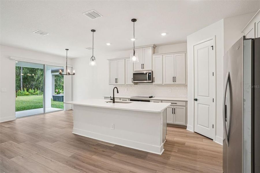 Furnished interior view inside a new home in , Ormond Beach (Image 6).