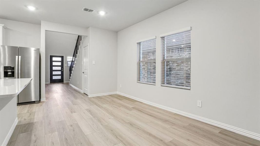 Spacious, unfurnished interior of a new home in Eastridge - Spring Series, McKinney (Image 16).