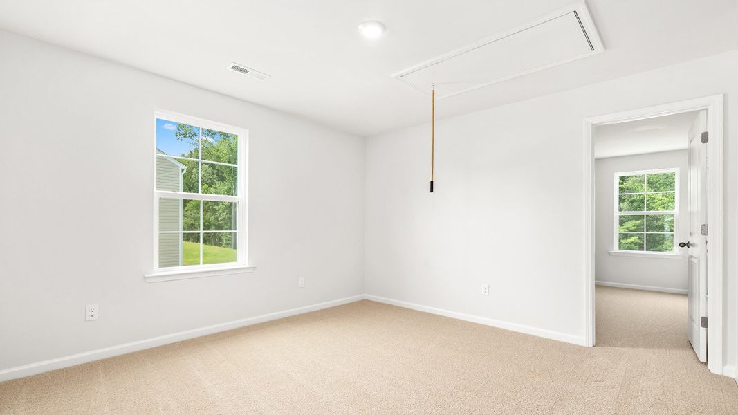 Spacious, unfurnished interior of a new home in Preston Oaks, King (Image 13).