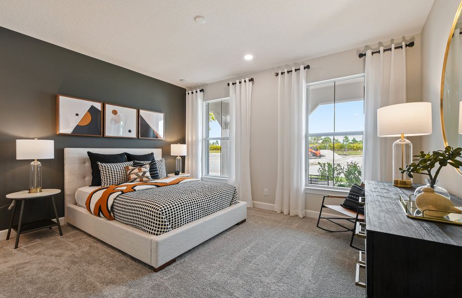 Representative furnished interior of a home built from the Renown by Del Webb in Del Webb Tradition, Port St. Lucie (Image 26). Representative furnished interior of a home built from the Renown by Del Webb in Del Webb Tradition, Port St. Lucie (Image 26).