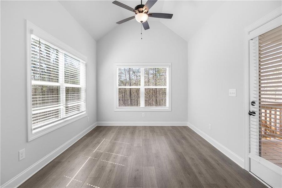 Spacious, unfurnished interior of a new home in Belle Woode Estates, Monroe (Image 24).
