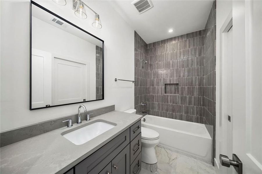Furnished interior view inside a new home in , Acworth (Image 14).
