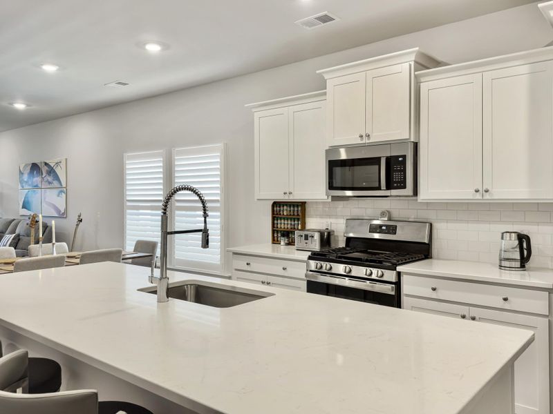 Furnished interior view inside a new home in , Summerville (Image 16).