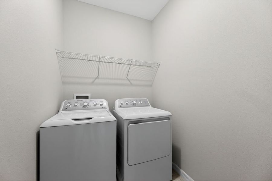 Representative interior finishes for a home built from the Bellflower by Taylor Morrison in Cherry Elm at SilverLeaf, St. Augustine (Image 14).