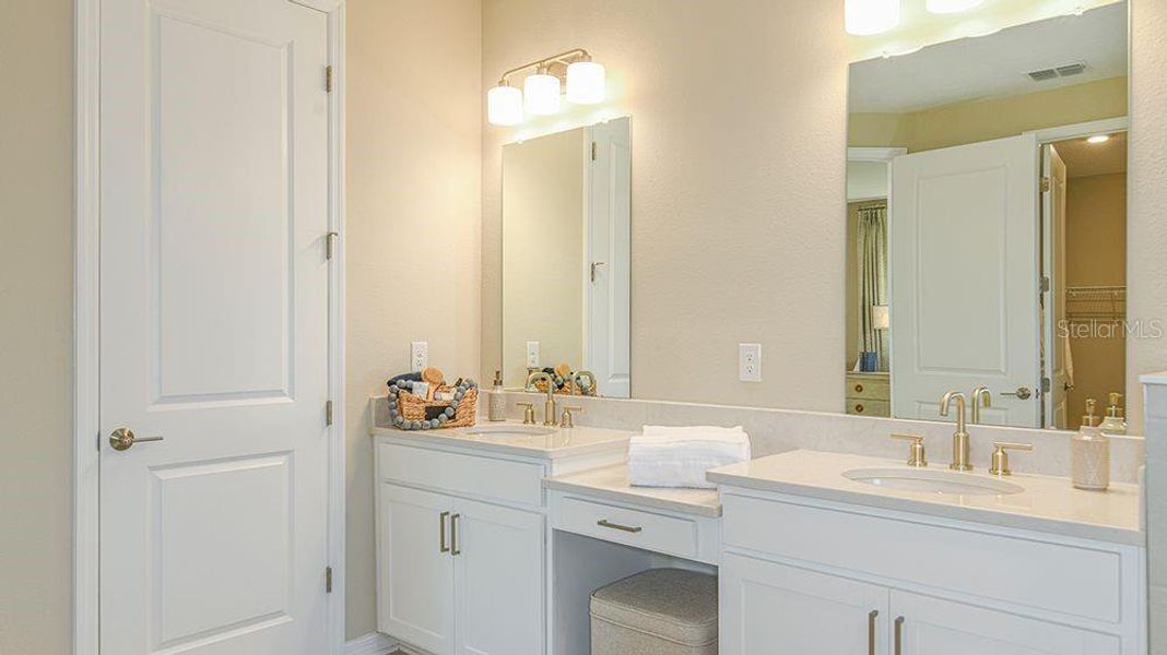 Furnished interior view inside a new home in Colbert Landings, Palm Coast (Image 16). Furnished interior view inside a new home in Colbert Landings, Palm Coast (Image 16).