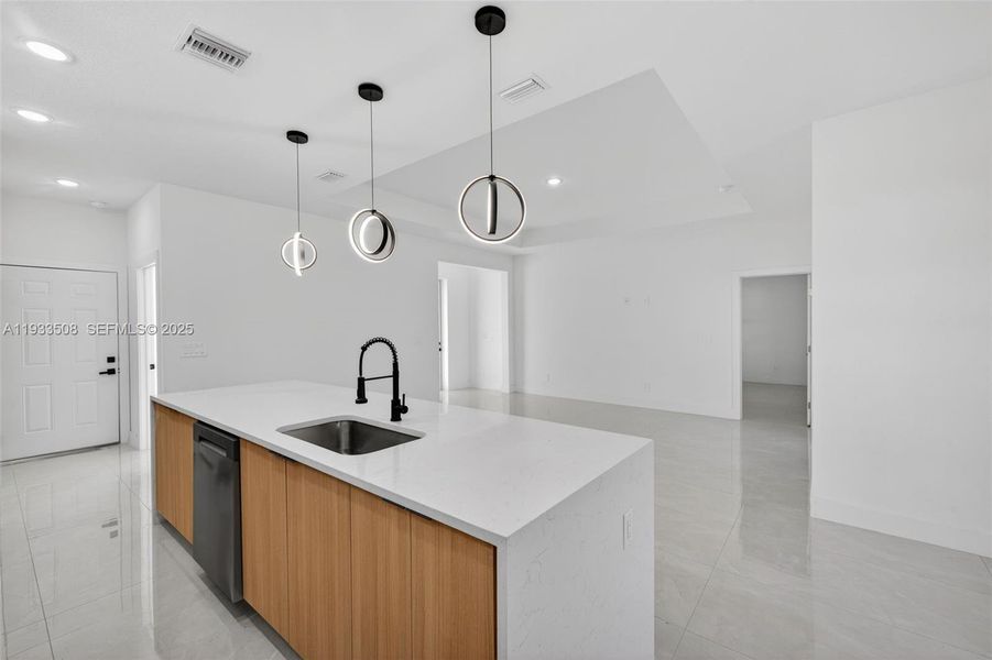 Furnished interior view inside a new home in , Lehigh Acres (Image 8).