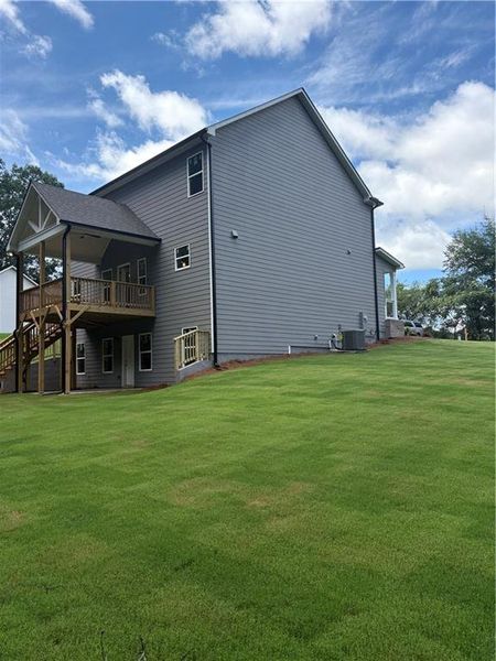Exterior details and patio area of a home in , Maysville (Image 28). Exterior details and patio area of a home in , Maysville (Image 28).