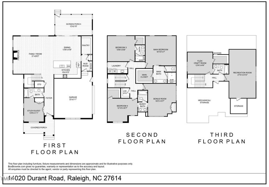 Durant Floor Plan