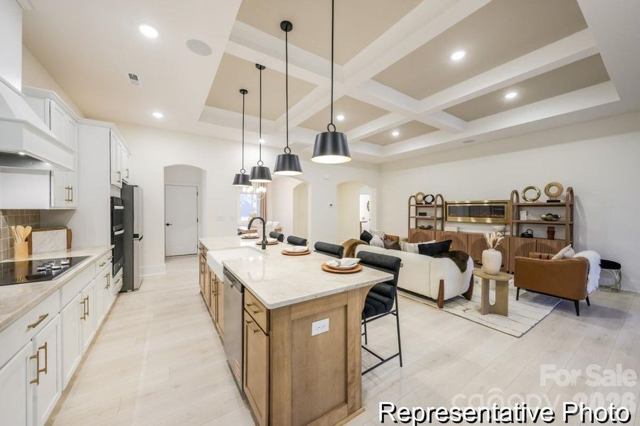 Furnished interior view inside a new home in Huntington Hills, Lincolnton (Image 10).