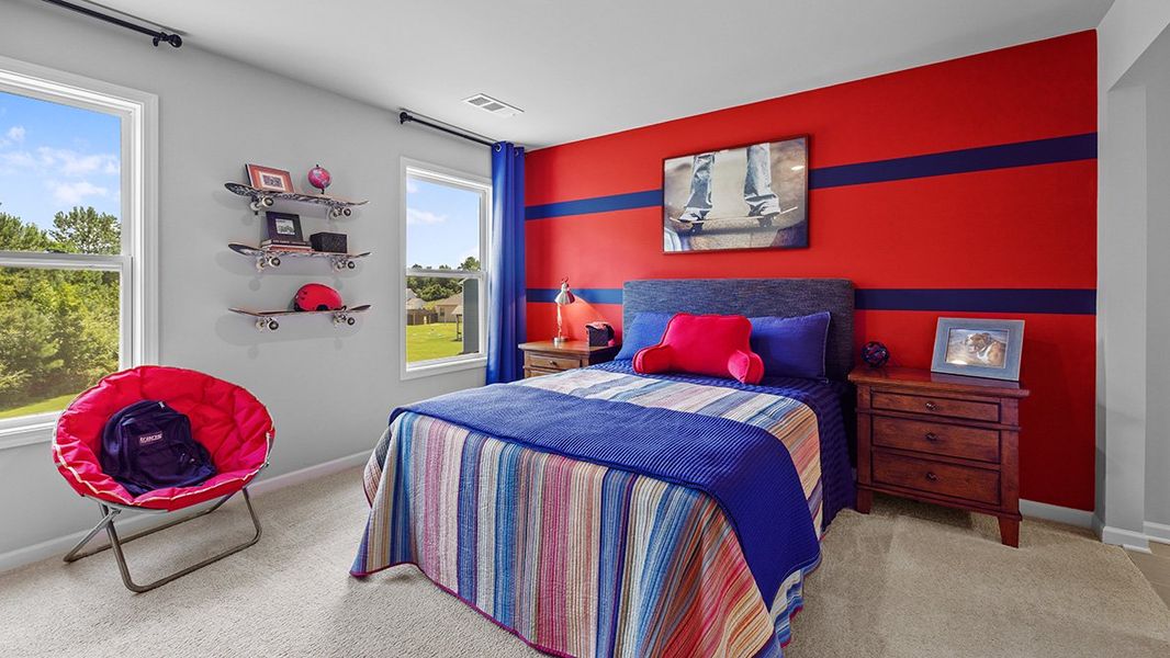 Furnished interior view inside a new home in Genesee, Newnan (Image 69).