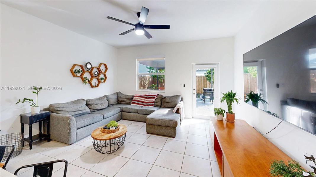 Furnished interior view inside a new home in , Homestead (Image 9). Furnished interior view inside a new home in , Homestead (Image 9).