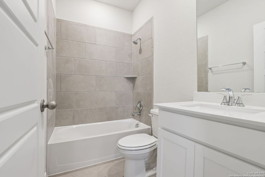 Furnished interior view inside a new home in Legendary Trails - Classic Series, Cibolo (Image 11).