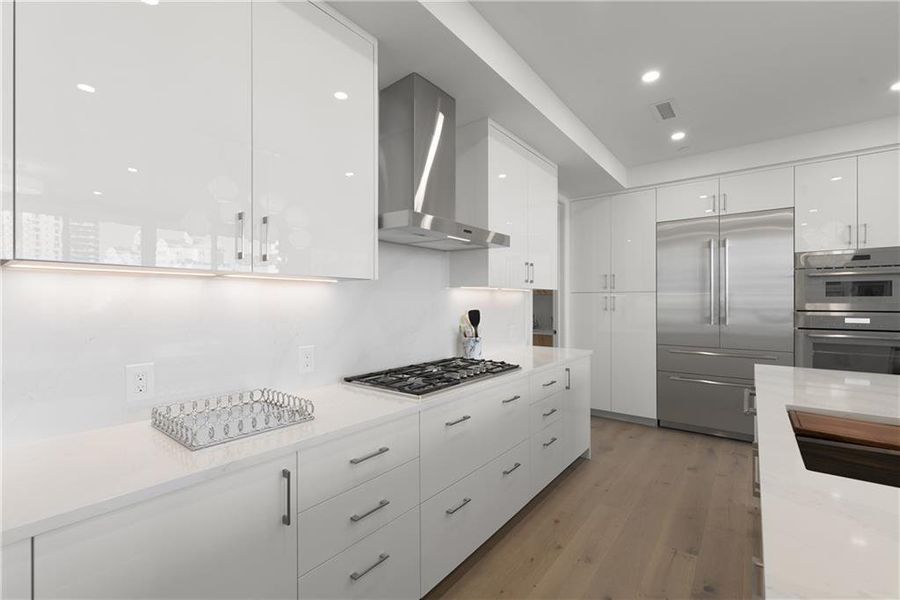 Furnished interior view inside a new home in The Dillon Buckhead, Atlanta (Image 62).