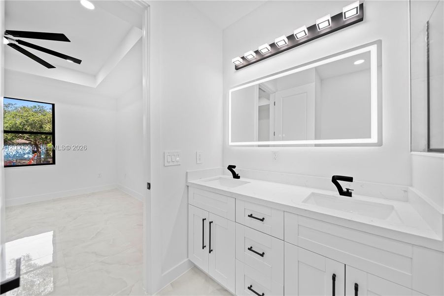 Furnished interior view inside a new home in , Lehigh Acres (Image 10).