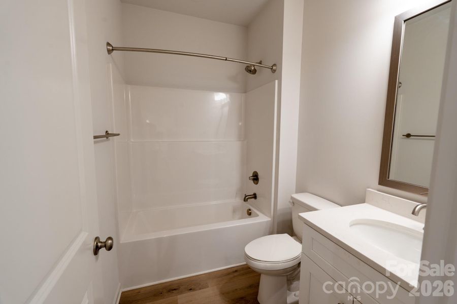 Furnished interior view inside a new home in Northway at Echo Glen, Charlotte (Image 8).