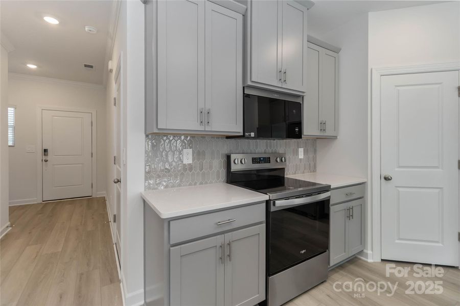 Furnished interior view inside a new home in , Charlotte (Image 9).