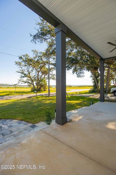 Exterior details and patio area of a home in , St. Augustine (Image 41). Exterior details and patio area of a home in , St. Augustine (Image 41).