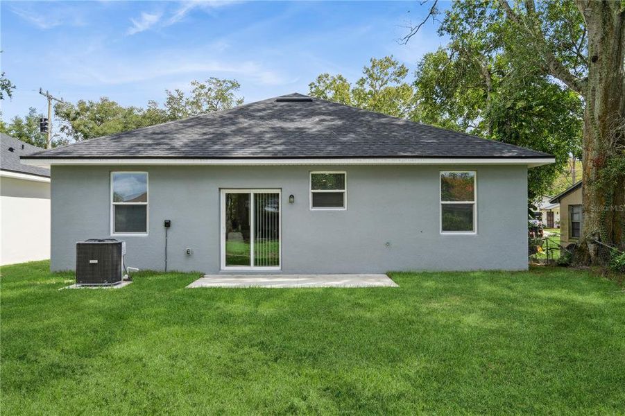 Exterior details and patio area of a home in , Sanford (Image 3).