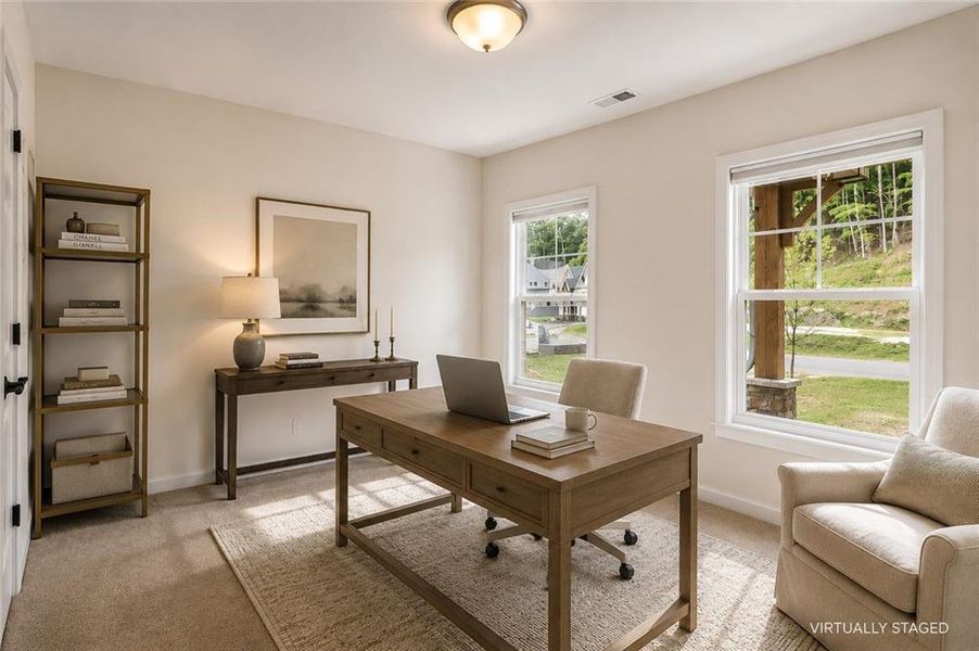 Furnished interior view inside a new home in , Waleska (Image 22).