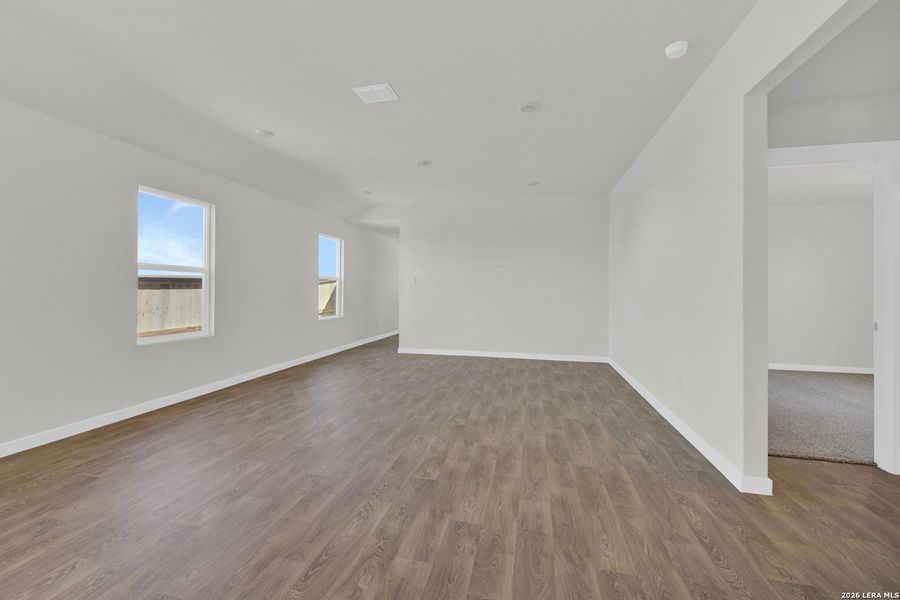 Spacious, unfurnished interior of a new home in Mayfair, New Braunfels (Image 17). Spacious, unfurnished interior of a new home in Mayfair, New Braunfels (Image 17).