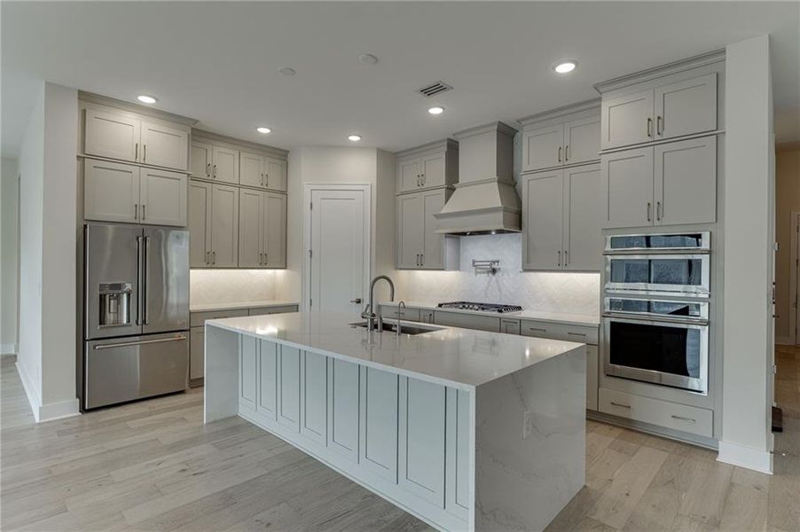 Furnished interior view inside a new home in The Retreat at Sterling on the Lake 48', Flowery Branch (Image 32).