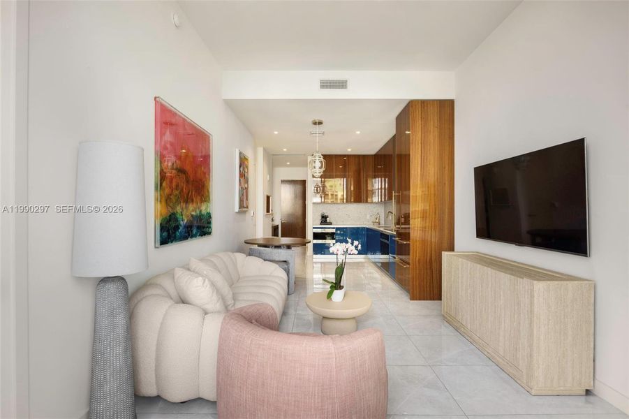 Furnished interior view inside a new home in Mr. C Residences, Miami (Image 12).
