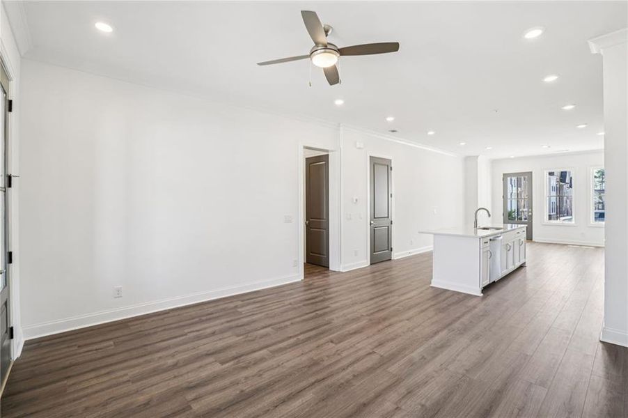Spacious, unfurnished interior of a new home in , Peachtree Corners (Image 22).