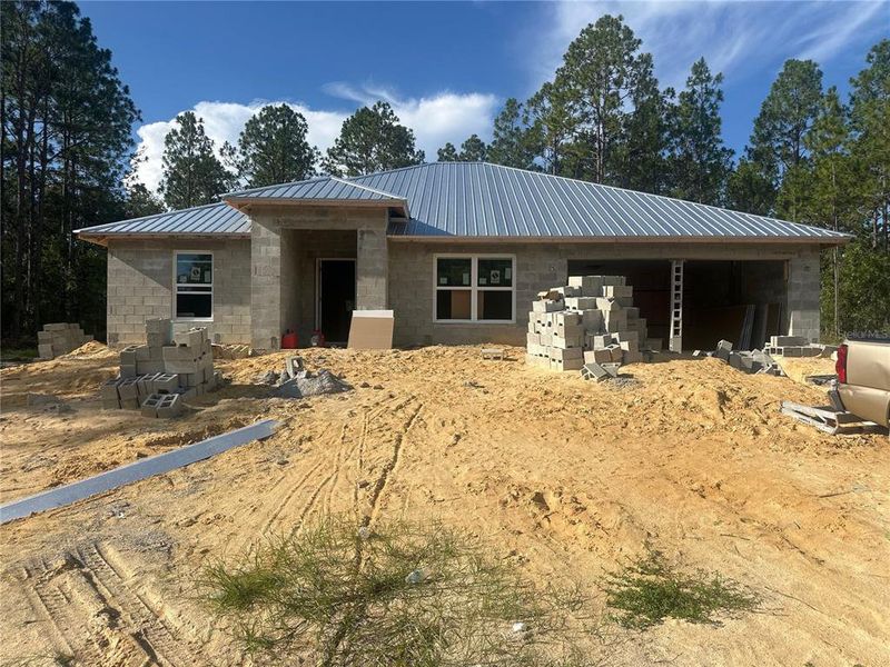 In-progress construction of a new home in , Dunnellon, FL (Image 8). In-progress construction of a new home in , Dunnellon, FL (Image 8).