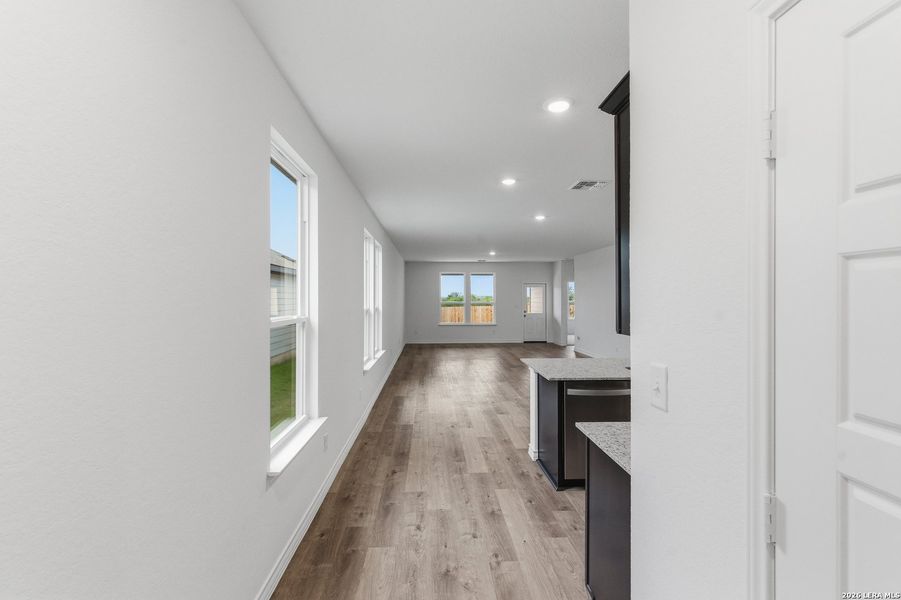 Furnished interior view inside a new home in The Overlook at Creekside, New Braunfels (Image 25).