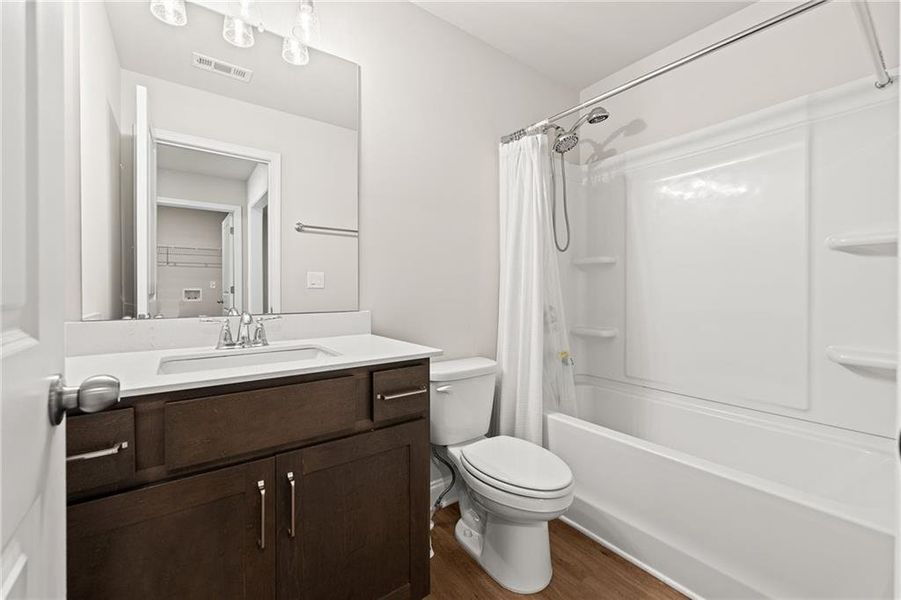 Furnished interior view inside a new home in , Duluth (Image 6). Furnished interior view inside a new home in , Duluth (Image 6).