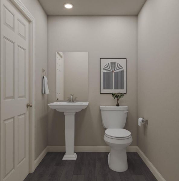 Furnished interior view inside a new home in Shirey Forest - Branches, Lufkin (Image 3).