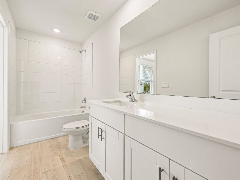 Furnished interior view inside a new home in Tidewater, Fort Pierce (Image 10).