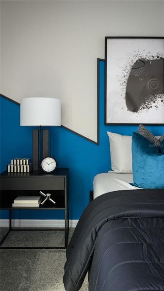 Furnished interior view inside a new home in Pasadena Ridge, Zephyrhills (Image 5).