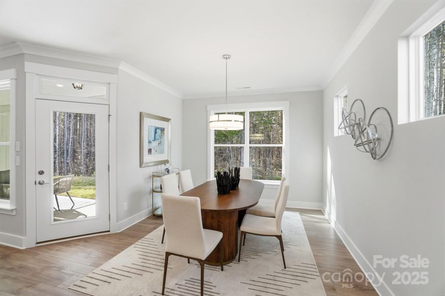 Furnished interior view inside a new home in Rone Creek, Waxhaw (Image 14).