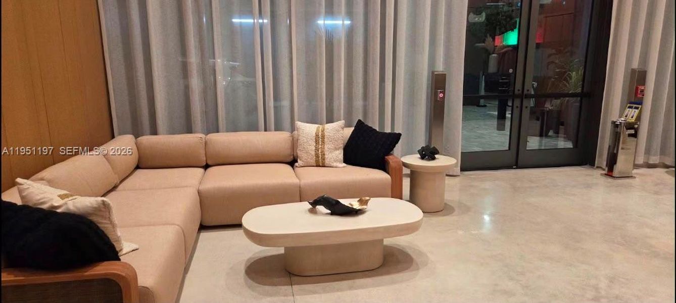 Furnished interior view inside a new home in , Miami (Image 4). Furnished interior view inside a new home in , Miami (Image 4).
