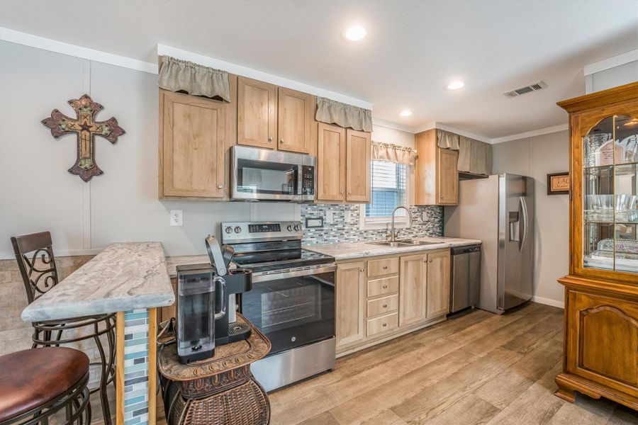 Furnished interior view inside a new home in , Coldspring (Image 34).
