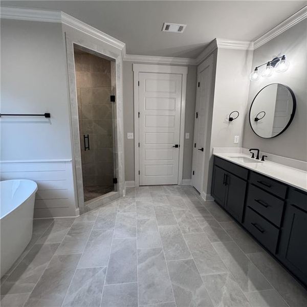 Furnished interior view inside a new home in , Greensboro (Image 5).