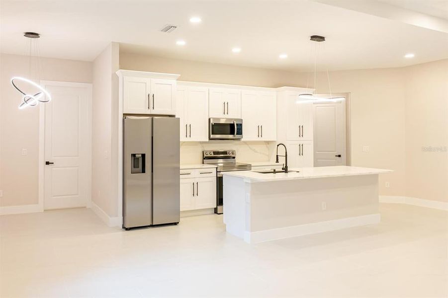 Furnished interior view inside a new home in , Brooksville (Image 9).