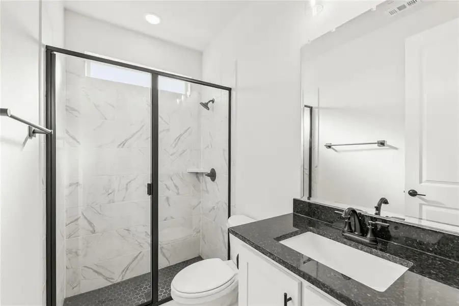 Furnished interior view inside a new home in Creekview Meadows, Pilot Point (Image 6).