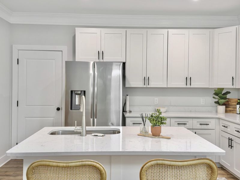 Furnished interior view inside a new home in , James Island (Image 13).