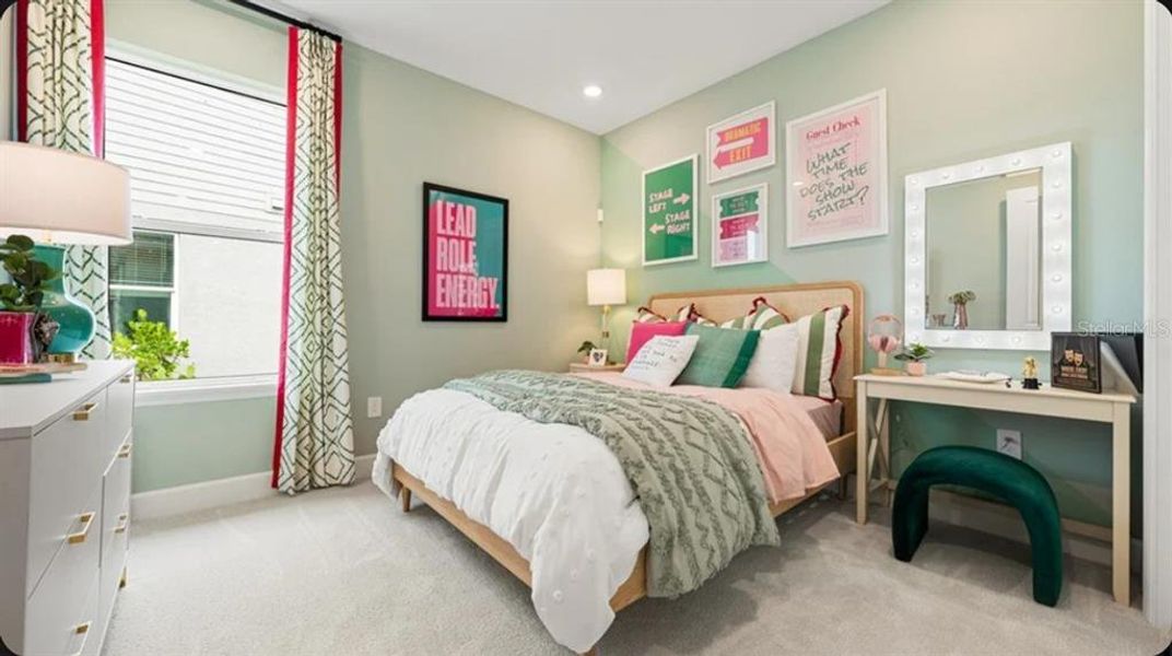 Furnished interior view inside a new home in Indigo Creek, Apollo Beach (Image 19).